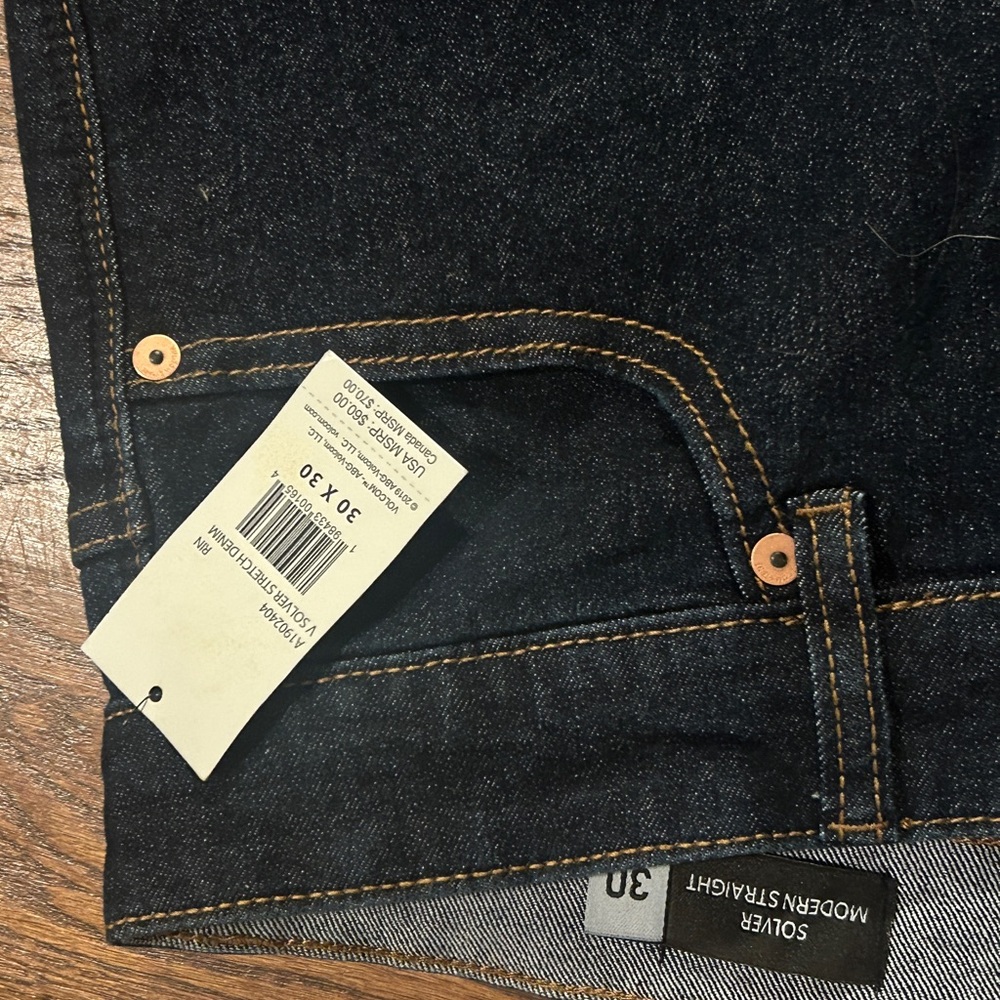 Volcom Solver Straight Denim 30x30 - Picture 5 of 5